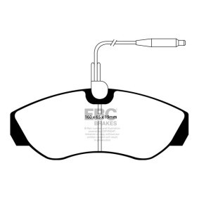 Osta Jarrupalat, levyjarru EBC Brakes:llä DP1025 edullisesti hintaan 144323,73 €