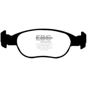 Osta Jarrupalat, levyjarru EBC Brakes:llä DP21141 edullisesti hintaan 144323,73 €