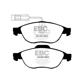 Köp Bromsbelägg av EBC Brakes DP21153 till det låga priset 1611565,30 kr