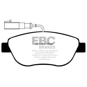 Köp Bromsbelägg av EBC Brakes DP21383/2 till det låga priset 1611565,30 kr