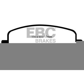 Kjøp Bremseklosser av EBC Brakes DP21903 til den lave prisen 1702198,77 NOK