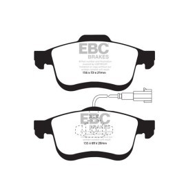 Köp Bromsbelägg av EBC Brakes DP22010/2 till det låga priset 1611565,30 kr