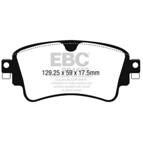 Köp Bromsbelägg av EBC Brakes DP22254 till det låga priset 1697,68 kr