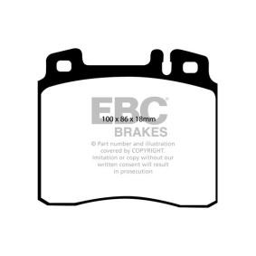Osta Jarrupalat, levyjarru EBC Brakes:llä DP3963C edullisesti hintaan 150,57 €