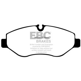 Osta Jarrupalat, levyjarru EBC Brakes:llä DP41926R edullisesti hintaan 144323,73 €