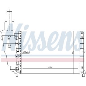 Kühler, Motorkühlung 690031 von NISSENS günstig für 70,39 € online kaufen