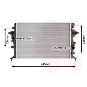 Comprar Radiador, refrigeración del motor de VAN WEZEL 82012720 a bajo precio de 172,27 €