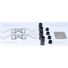 Zubehörsatz, Scheibenbremsbelag 8105 161621 von TRISCAN günstig für 23,52 € online kaufen