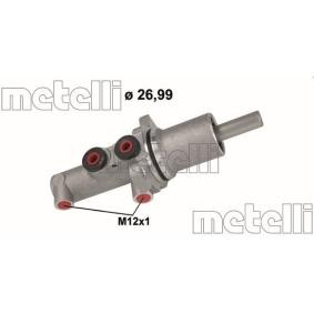 Achetez des Maître-cylindre de chez METELLI en ligne pour Sprinter Classic 3.5-T Van (W909) à prix modérés