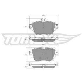 Bremsbeläge TX 18-76 von TOMEX brakes günstig für 42,62 € online kaufen