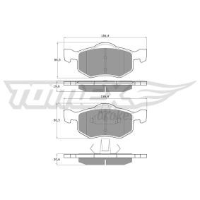 Compre Pastilhas de travão da TOMEX brakes TX 18-93 a um preço baixo por 29,43 €