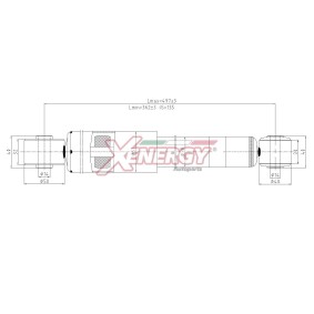Acquista Ammortizzatore da AP XENERGY X305343 a buon mercato per soli 47,39 €