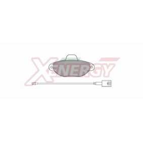 Osta Jarrupalat, levyjarru AP XENERGY:llä X40519 edullisesti hintaan 23,22 €
