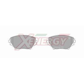Osta Jarrupalat, levyjarru AP XENERGY:llä X40825 edullisesti hintaan 26,93 €