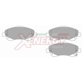 Osta Jarrupalat, levyjarru AP XENERGY:llä X40909 edullisesti hintaan 33,80 €