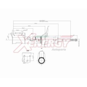Stoßdämpfer X501332 von AP XENERGY günstig für 112,42 € online kaufen