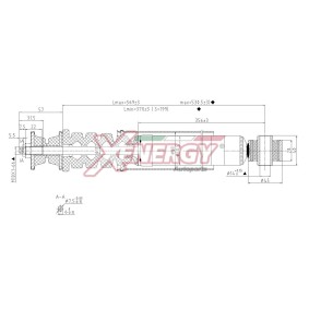Osta Iskunvaimennin AP XENERGY:llä X810343 edullisesti hintaan 37,17 €