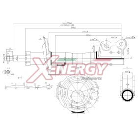 Acquista Ammortizzatore da AP XENERGY X853339 a buon mercato per soli 74,82 €
