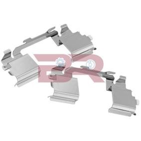 Acquista Kit accessori, pastiglia freno da BOTTO RICAMBI BRFR5882 a buon mercato per soli 42,87 €