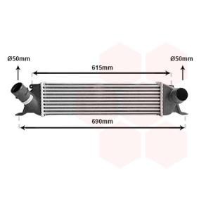 Comprar Intercooler de VAN WEZEL 82014706 a bajo precio de 277,77 €