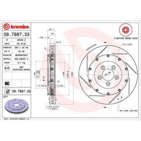 Bremsscheibe 09.7887.33 von BREMBO günstig für 633,35 € online kaufen