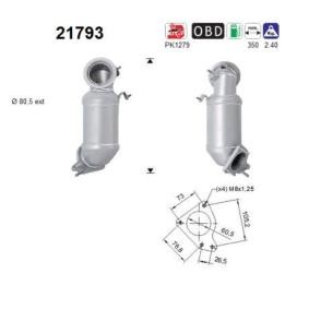 Katalysator 21793 von AS günstig für 356,76 € online kaufen