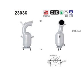 Katalysator 23036 von AS günstig für 468,48 € online kaufen
