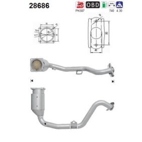 Katalysator 28686 von AS günstig für 425,10 € online kaufen