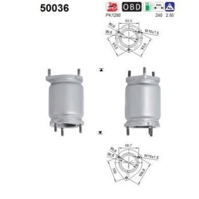 Katalysator 50036 von AS günstig für 402,63 € online kaufen