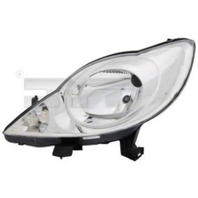 Compre Farol principal de TYC online para 107 Hatchback (PM_, PN_) a preços moderados