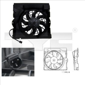 Kühlerlüfter 803-0009 von TYC günstig für 303,21 € online kaufen