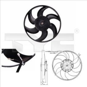 Compre Ventilador de radiador da TYC 805-0004 a um preço baixo por 141,61 €