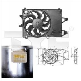 Compre Ventilador de TYC online para MONDEO I (GBP) a preços moderados