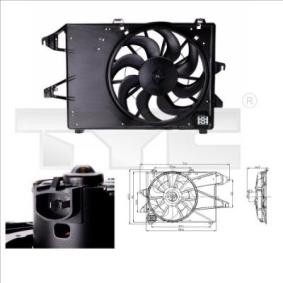 Compre Ventilador de TYC online para MONDEO I (GBP) a preços moderados