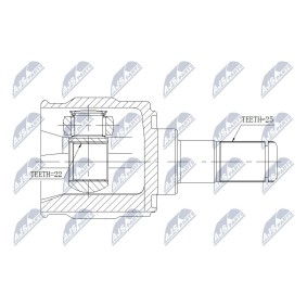 Gelenksatz, Antriebswelle NPW-KA-347 von NTY günstig für 48,15 € online kaufen