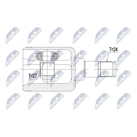 Compre Junta homocinética de NTY online para Classe S Sedan (W220) a preços moderados