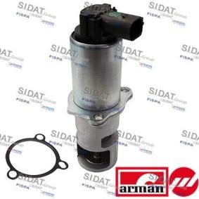 Compre Válvula EGR da SIDAT 83.653AS a um preço baixo por 89,72 €