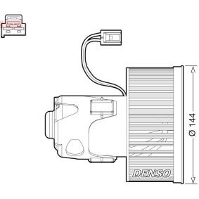Innenraumgebläse DEA05008 von DENSO günstig für 169,72 € online kaufen