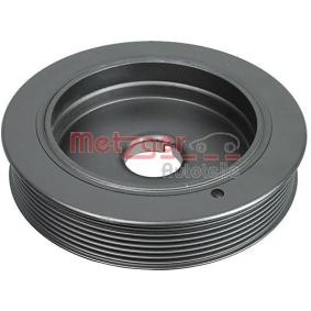 Achetez des Poulie damper (vilebrequin) METZGER 6400016 à prix pour 67,61 €