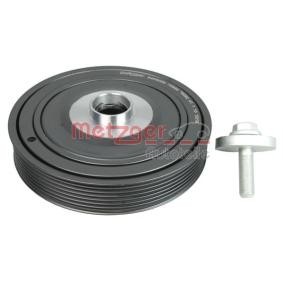 Achetez des Poulie damper (vilebrequin) METZGER 6400039 à prix pour 88,86 €