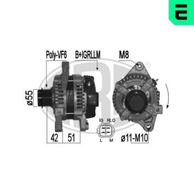 Compre Alternador da ERA 209360A a um preço baixo por 308,71 €