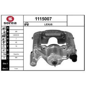 Comprar Pinza de freno de SNRA 1115007 a bajo precio de 122,20 €