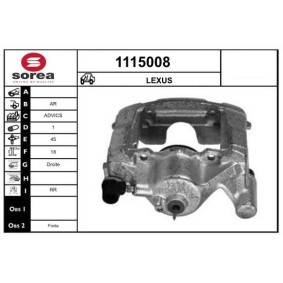 Comprar Pinza de freno de SNRA 1115008 a bajo precio de 122,20 €