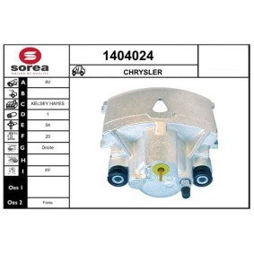 Comprar Pinza de freno de SNRA 1404024 a bajo precio de 169,89 €