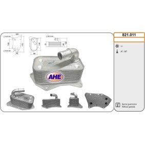 Comprar Enfriador de aceite de AHE 821.011 a bajo precio de 99,49 €