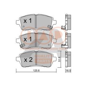 Bremsbeläge 704-03100P von IAP QUALITY PARTS günstig für 100,00 € online kaufen
