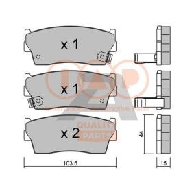 Bremsbeläge 704-16050P von IAP QUALITY PARTS günstig für 84,55 € online kaufen