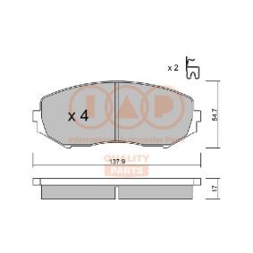 Bremsbeläge 704-16057P von IAP QUALITY PARTS günstig für 104,18 € online kaufen