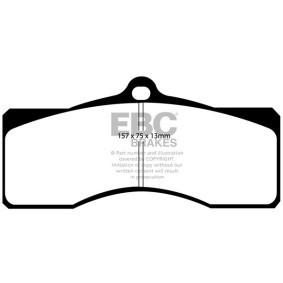 Compre Pastillas de freno de EBC Brakes online para Camaro II Coupé a precios moderados