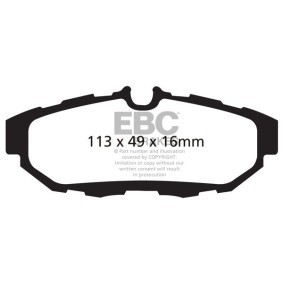 Köp Bromsbelägg av EBC Brakes DP21870 till det låga priset 1604809,12 kr